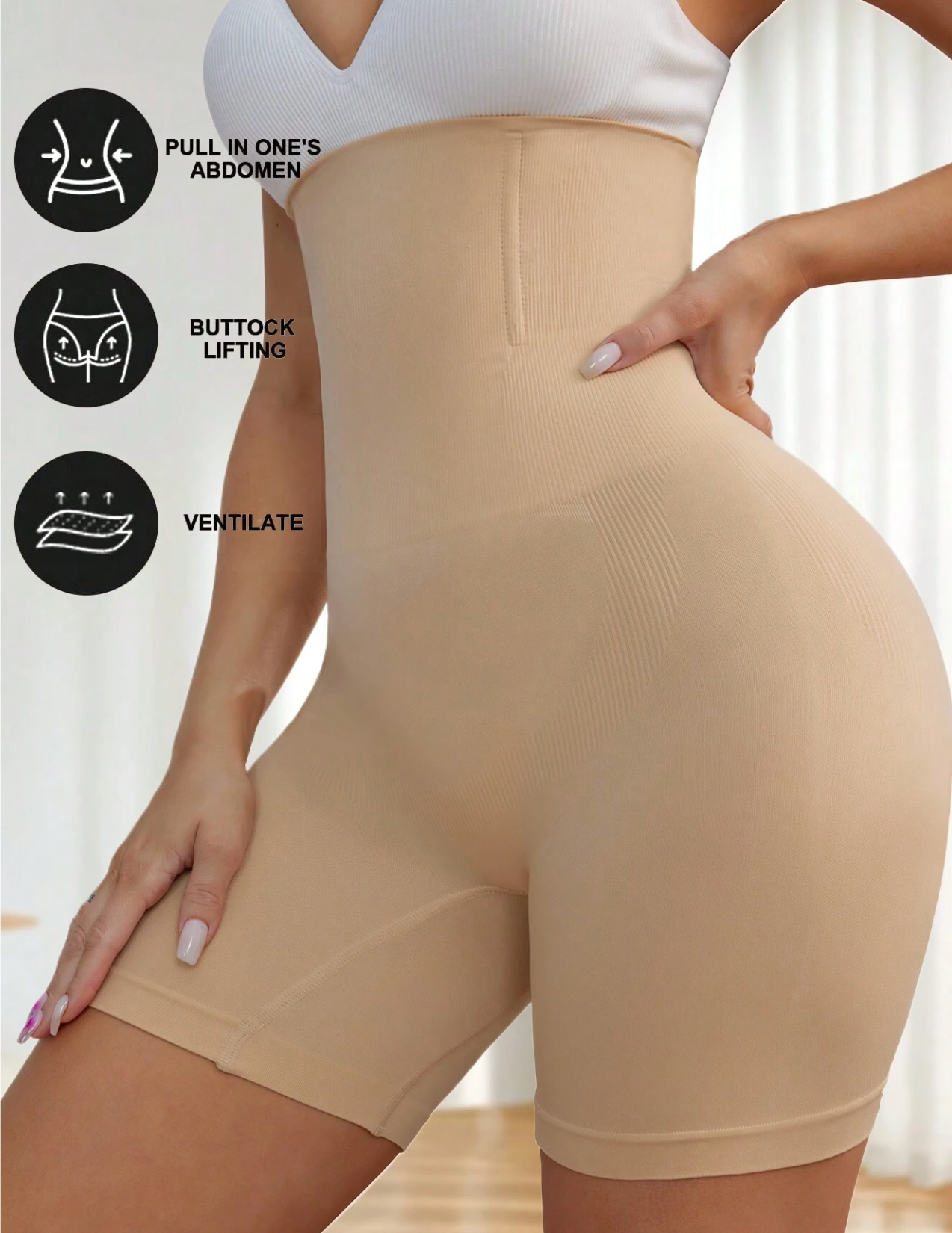 MOLD SKIN - SHORT FAJA MOLDEADORA SIN COSTURAS ⭐️⭐️⭐️⭐️⭐️