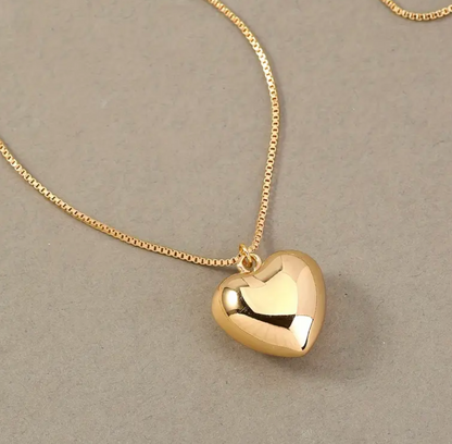 Collar Corazón Rosa  EREA
