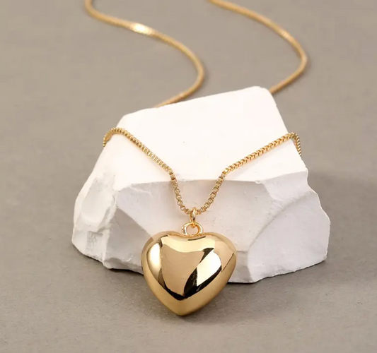 Collar Corazón Rosa  EREA